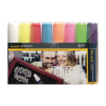 Lot de 8 marqueurs craie Securit Illumigraph 15mm — Y998