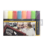 Lot de 8 marqueurs craie Securit Illumigraph 15mm — Y998